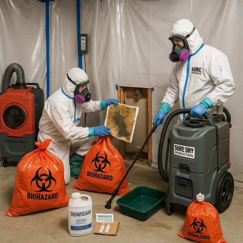 Contaminated Water Handling Protocols process in Westphalia, MD