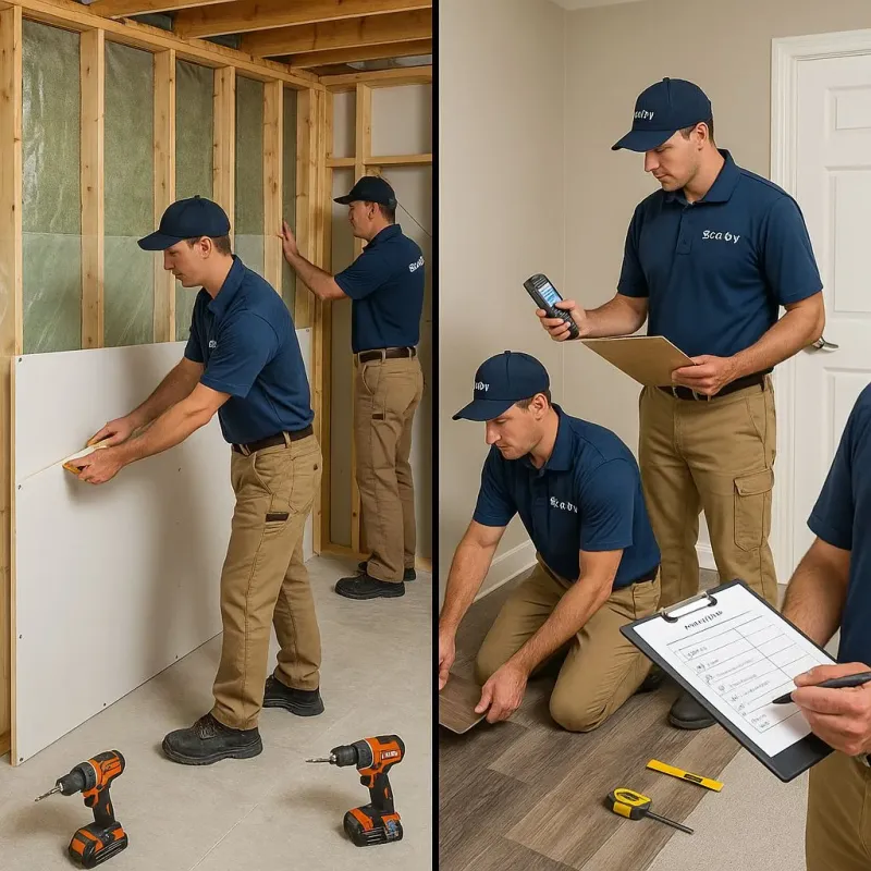 Repairs and Reconstruction process in Westphalia, MD